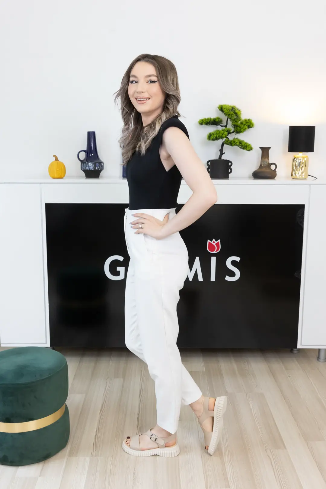 Sandale dama casual, Glemis, piele naturala - Model: f-3.30, Culoare: Bej Box, Talpa: Bej, Numar: 38