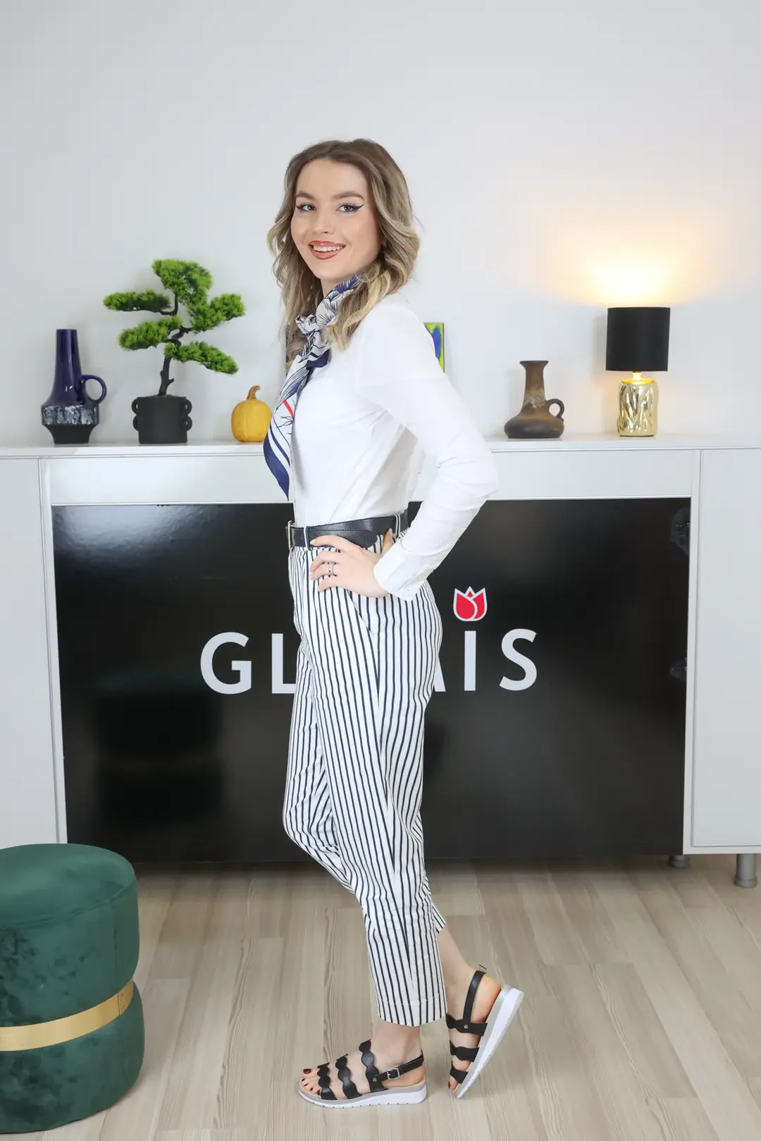 Sandale dama, Glemis, piele naturala - Cod: f-4.65, Culoare: Negru Box, Talpa: Gri, Numar: 40