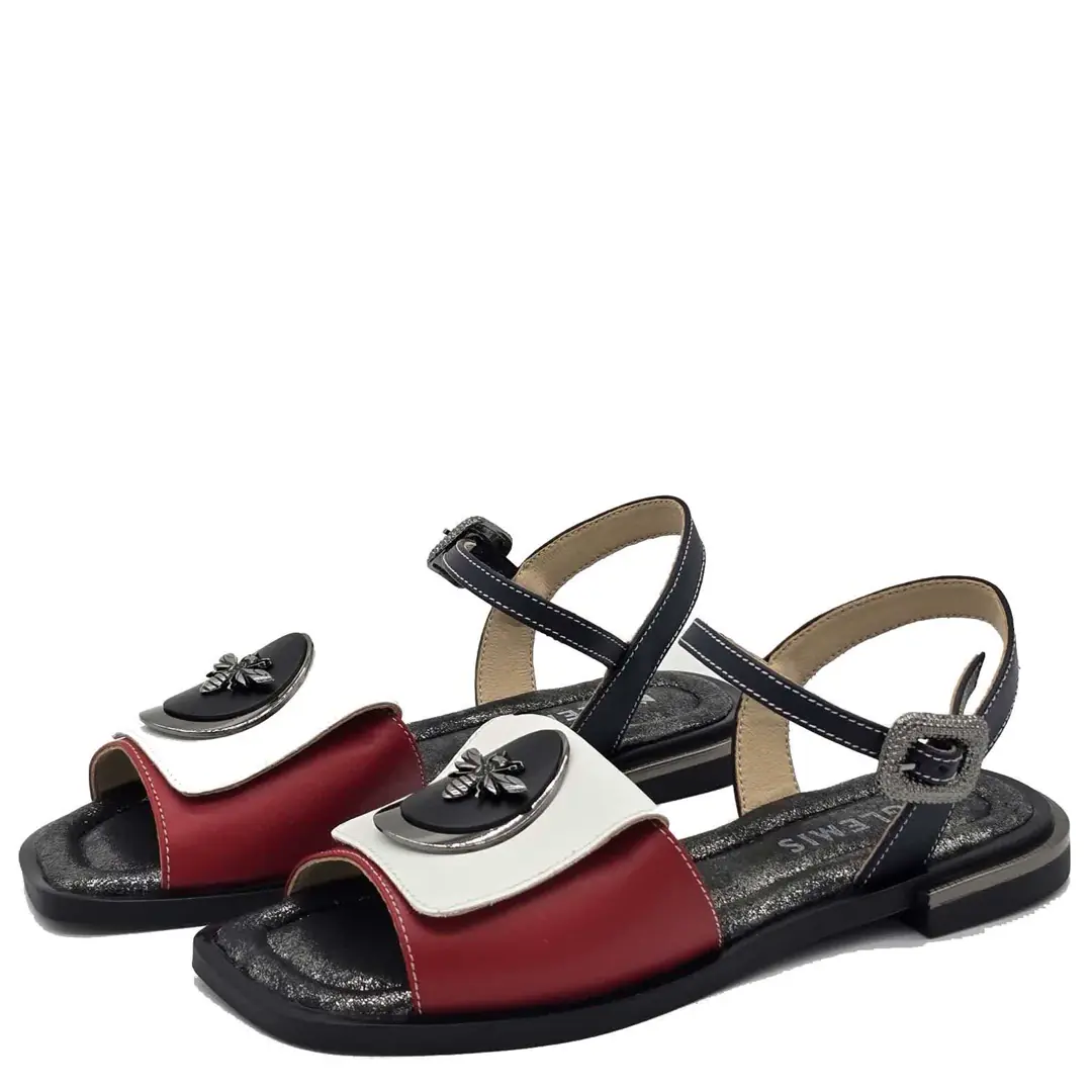 Sandale dama, Glemis, piele naturala - Cod: f-4.95, Culoare: Tomy, Numar: 40