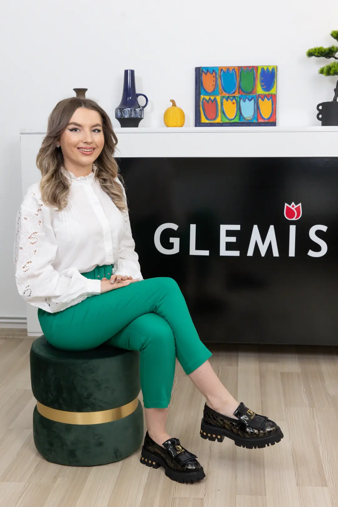 Mocasini dama, Glemis, piele naturala - Cod: f-4.60, Culoare: Bronz Box Lac, Talpa: Negru, Numar: 40